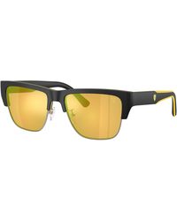 FERRARI SCUDERIA - Fz6026 762/8N Sunglasses Acetate Squared Normal - Lyst