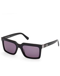 Guess - Gu00213 01Y Sunglasses Acetate Squared Normal - Lyst