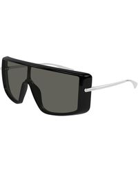 McQueen - Am0524S 001 Sunglasses Acetate Squared - Lyst