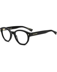 DSquared² - D2 0131 807 Optical Frames Acetate Round - Lyst