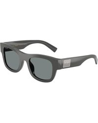 Dolce & Gabbana - Dg4509 501/87 Sunglasses Acetate Squared Normal - Lyst