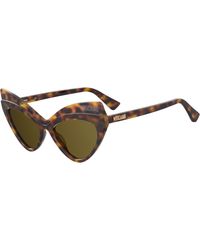 Moschino - Mos080/S Sdp/Qt Sunglasses Acetate Cat Eye - Lyst