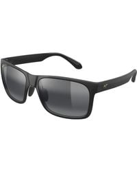 Maui Jim - Mj0432Sa 001 Occhiali Da Sole Iniettato Grigio Squadrata - Lyst