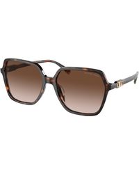 Michael Kors - Mk2196U Jasper 300613 Sunglasses Acetate Squared Normal Shaded - Lyst
