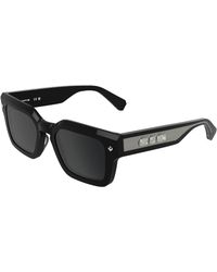 Lacoste - L6071S 001 Sunglasses Acetate Squared Normal - Lyst
