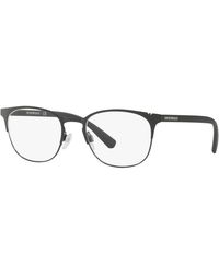 Emporio Armani - Ea1059 3001 Optical Frames Metal Round Normal - Lyst