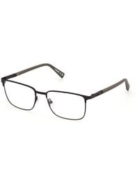 Timberland - Tb50020 002 Optical Frames Metal Squared Normal - Lyst