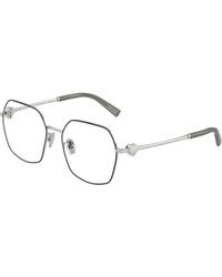 Tiffany & Co. - Tf1165Bd 6145 Optical Frames Steel Geometric Normal - Lyst