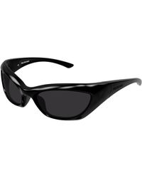Balenciaga - Bb0463S 001 Sunglasses Bio-Injected Geometric - Lyst