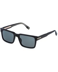 Police - Splr75 Grind 2 700P Sunglasses Acetate Smoke Squared - Lyst