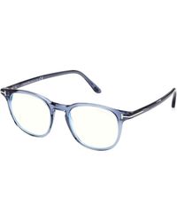 Tom Ford - Ft5832-B 90 Optical Frames Acetate Round Normal - Lyst