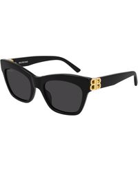 Balenciaga - Bb0132S 001 Sunglasses Acetate Cat Eye Normal - Lyst