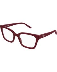 Balenciaga - Bb0501O 006 Optical Frames Acetate Transparent Cat Eye - Lyst