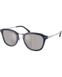 Ralph Lauren - Rl8246 55866G Sunglasses Acetate Pantos Mirror - Lyst