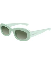 McQueen - Am0527S 004 Sunglasses Acetate Round - Lyst