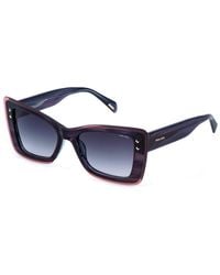 Police - Splr97 Daydream 1 09Ye Sunglasses Acetate Smoke Butterfly Normal Nuanced - Lyst