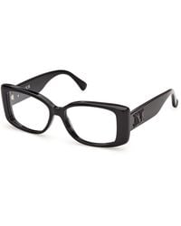 Max Mara - Mm5250 1 Optical Frames Acetate Squared Normal - Lyst