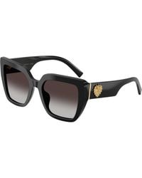 Dolce & Gabbana - Dg4538 501/8G Sunglasses Acetate Squared Normal Nuanced - Lyst