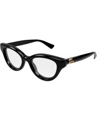 Gucci - Gg1832O 001 Optical Frames Injected Transparent Cat Eye - Lyst