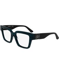 KARL LAGERFELD - Kl6196 422 Optical Frames Acetate Squared Normal - Lyst