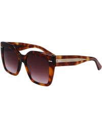 Calvin Klein - Ck23508S 220 Sunglasses Acetate Squared Normal Normal - Lyst