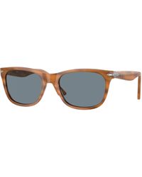Persol - Po3291S 960/56 Sunglasses Acetate Squared Normal - Lyst