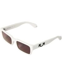 Off-White c/o Virgil Abloh - Ow1032 Huntington 107 Sunglasses Acetate Smoke Squared Normal - Lyst