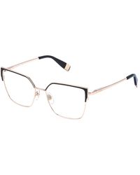 Furla - Vfu996 302 Optical Frames Metal Squared - Lyst