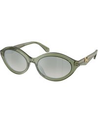 Michael Kors - Mk2257U Carlazzo 3961W0 Sunglasses Acetate Round Normal Mirror - Lyst
