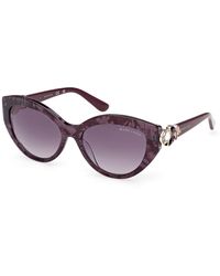 Guess - Gm00033 83Z Sunglasses Acetate Cat Eye Normal - Lyst