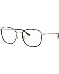 Giorgio Armani - Ar5105J 3002 Optical Frames Metal Transparent Squared Normal - Lyst