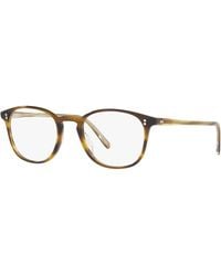 Oliver Peoples - Ov5397U Finley Vintage 1318 Optical Frames Acetate Transparent Squared Normal - Lyst