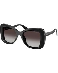 Swarovski - Sk6062U 10018G Sunglasses Acetate Butterfly Normal Nuanced - Lyst