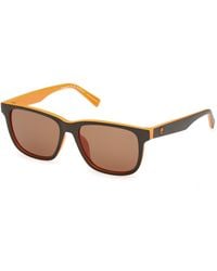 Timberland - Tb00078 97H Sunglasses Injected Squared Polarized - Lyst