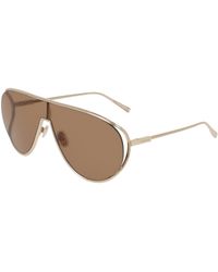 Ferragamo - Sf323S 710 Sunglasses Metal Pilot Normal - Lyst