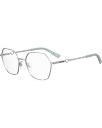 Moschino - Mol650 010 Optical Frames Metal Round Normal - Lyst