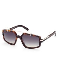 DSquared² - Dq0378 Hanke 52B Outlet Sunglasses Acetate Squared Normal Shaded - Lyst