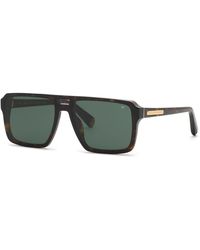 Philipp Plein - Spp211 Plein Essential 722 Sunglasses Acetate Squared Normal - Lyst
