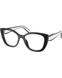 Prada - Pr B04V 16K1O1 Optical Frames Acetate Transparent Cat Eye Normal - Lyst