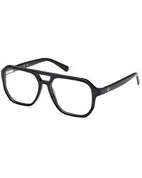 Guess - Gu50327 001 Optical Frames Acetate Squared Normal - Lyst
