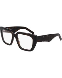 KARL LAGERFELD - Kl6159 242 Optical Frames Acetate Squared Normal Normal - Lyst