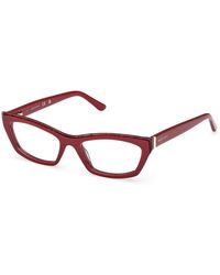 Guess - Gm50043 071 Optical Frames Acetate Squared Normal - Lyst