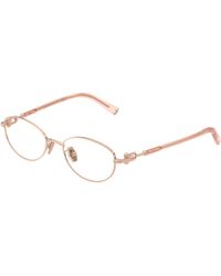 Tiffany & Co. - Tf1176D 6105 Optical Frames Metal Transparent Round Normal - Lyst