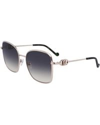 Liu Jo - Lj155S 722 Sunglasses Metal Squared Normal Normal - Lyst