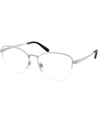 Ralph Lauren - Rl5135 9001 Optical Frames Steel Cat Eye Normal - Lyst