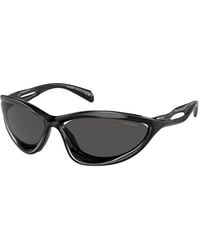 Prada - Pr A23S 1Ab5S0 Sunglasses Nylon Cat Eye Normal - Lyst