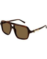 Gucci - Gg2052S 009 Sunglasses Acetate Pilot - Lyst