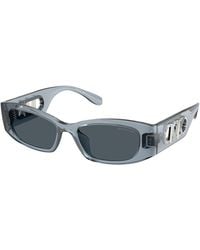 Michael Kors - Mk2243U Rhodes 401487 Sunglasses Injected Geometric Normal - Lyst