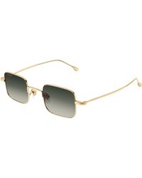 Gucci - Gg1813S 008 Sunglasses Metal Squared - Lyst
