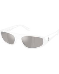 Polo Ralph Lauren - Ph4250U 58596G Sunglasses Injected Pilot Mirror - Lyst